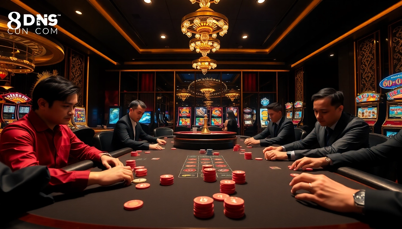 Experience the thrill of poker at 8day.cn.com with vibrant chips and casino atmosphere.