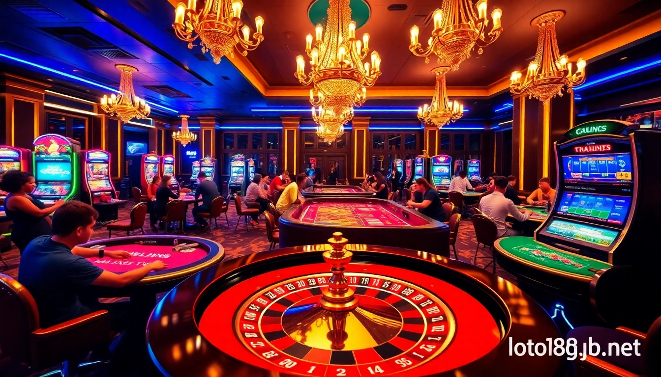 Experience the thrilling world of loto188.gb.net with vibrant casino games and lively players in action.