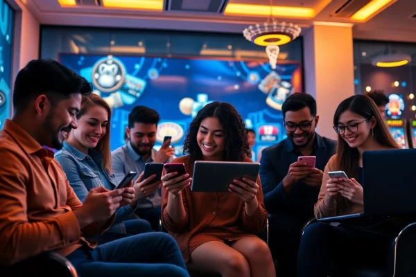 Online gaming environment showcasing players enjoying games at S666.nyc.