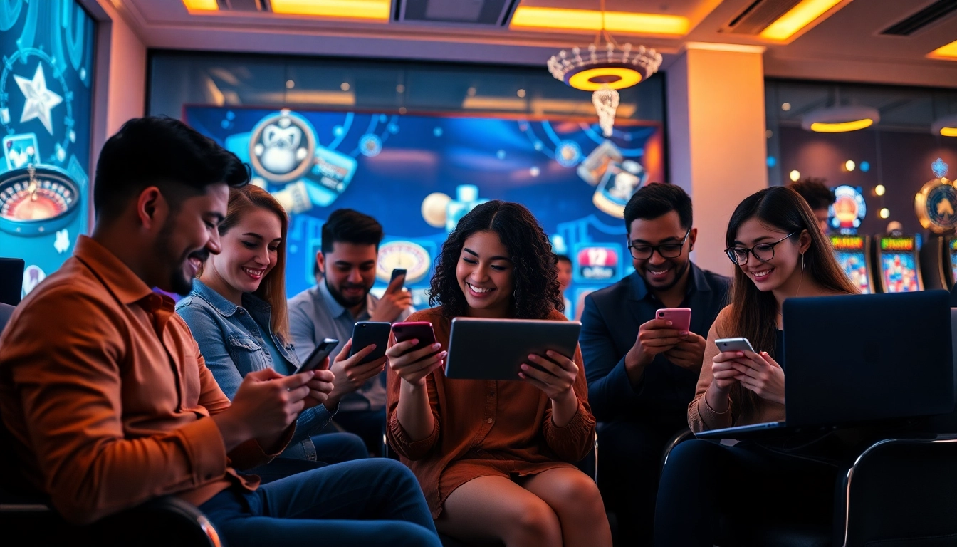 Online gaming environment showcasing players enjoying games at S666.nyc.