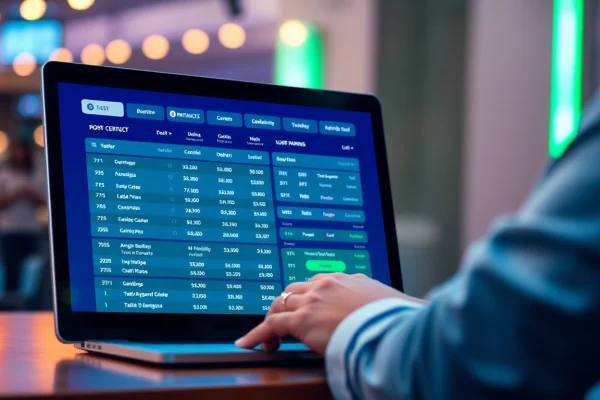 Online betting interface showcasing m88.com.mx with modern design and dynamic betting options.