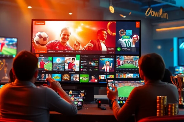 Engaging online betting experience with live sports on okvipwin.live interface.