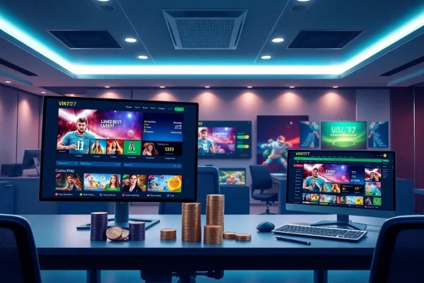 Engaging online gaming interface at vin777.gb.net showcasing diverse betting options.