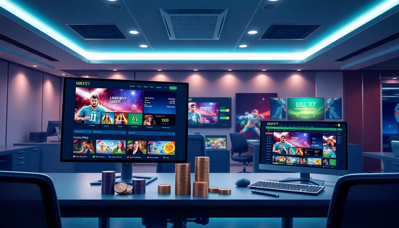 Engaging online gaming interface at vin777.gb.net showcasing diverse betting options.